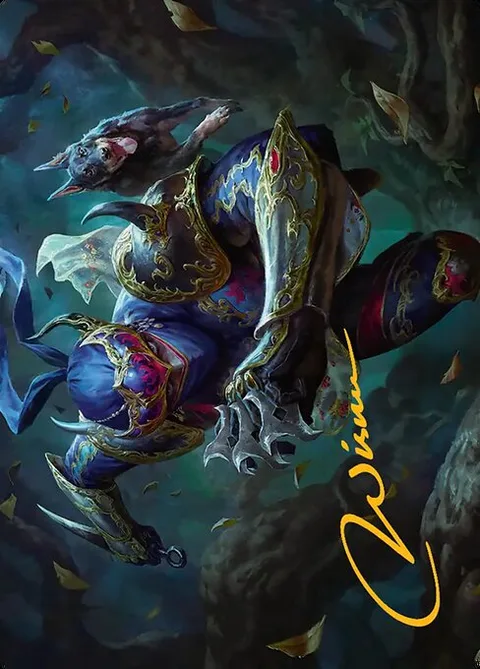 Shadow, Mysterious Assassin // Shadow, Mysterious Assassin, card 26 from Final Fantasy Art Series