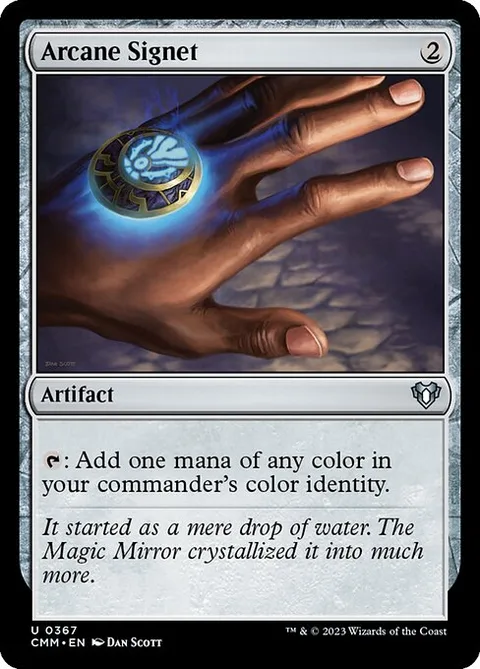 Arcane Signet, carte 367 de Commander Masters