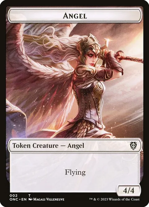 Angel, carte 2 de Phyrexia: All Will Be One Commander Tokens