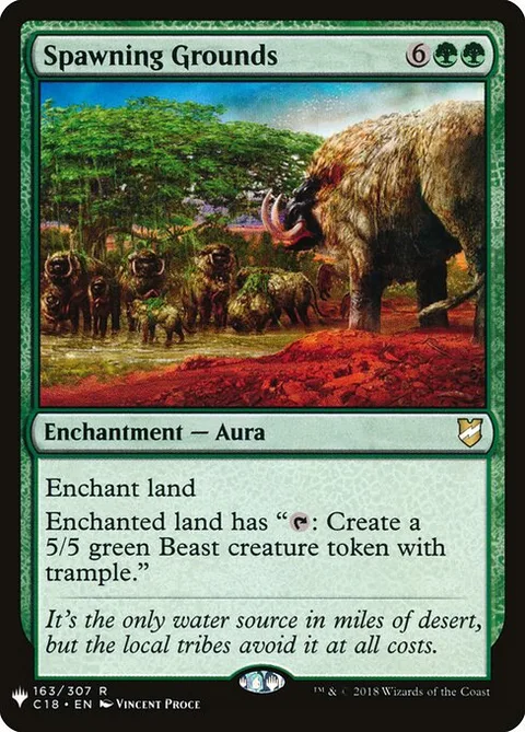 Spawning Grounds, carte C18-163 de The List