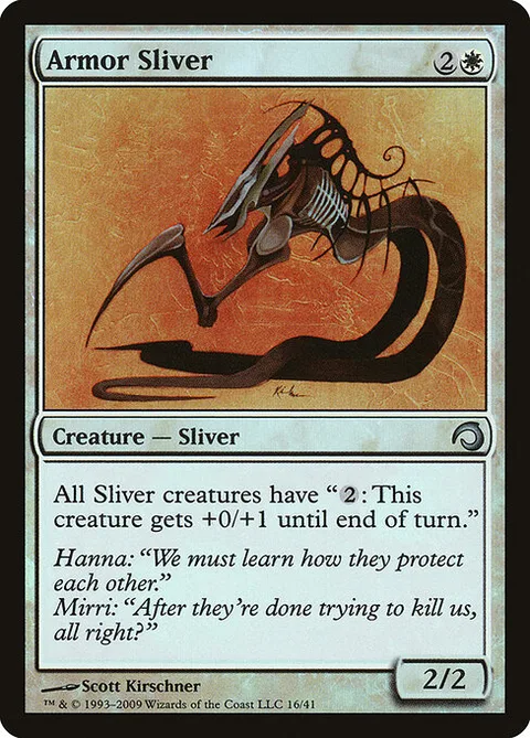 Armor Sliver, card 16 from Premium Deck Series: Slivers