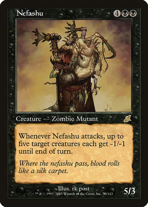 Nefashu, carte 70 de Scourge