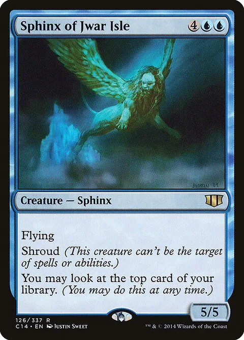 Sphinx of Jwar Isle, carte 126 de Commander 2014