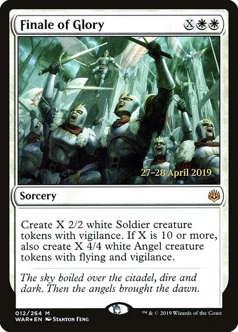 Finale of Glory, card 12s from War of the Spark Promos