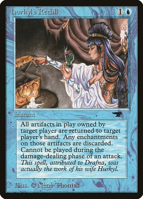 Hurkyl's Recall, card 10 from Antiquities