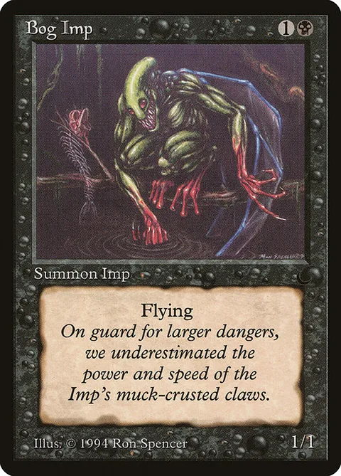 Bog Imp, card 41 from The Dark