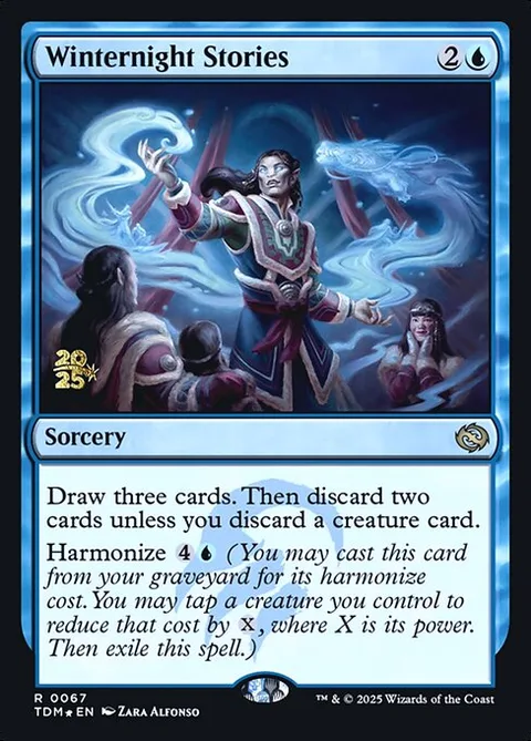Winternight Stories, card 67s from Tarkir: Dragonstorm Promos