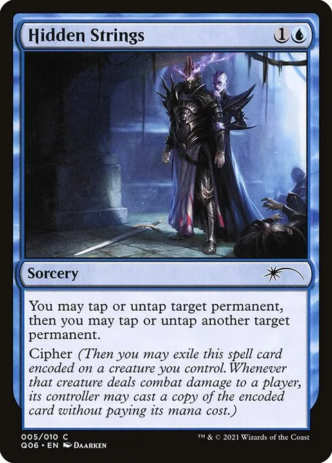 Hidden Strings, card 5 from Pioneer Challenger Decks 2021