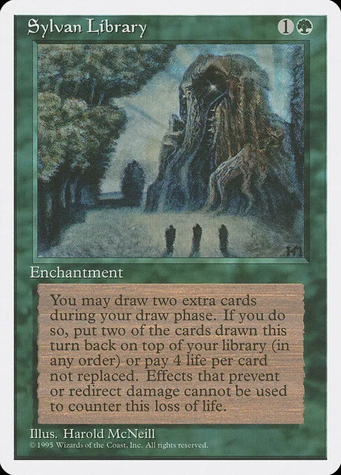 Sylvan Library, card 273 from Fourth Edition