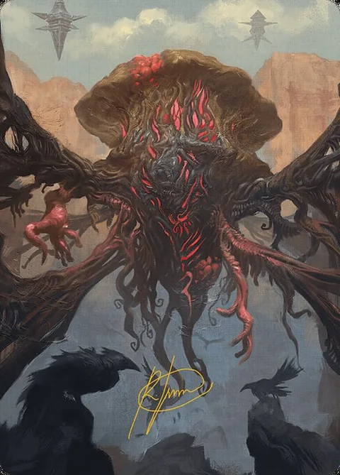 Inversion Behemoth // Inversion Behemoth, card 27 from Modern Horizons 3 Art Series
