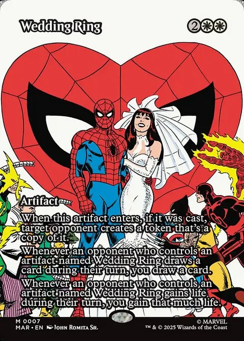 Wedding Ring, card 7 from Marvel Universe