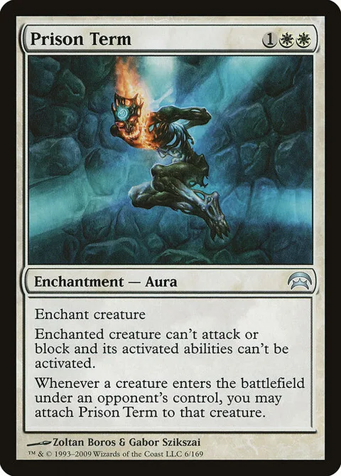 Prison Term, card 6 from Planechase