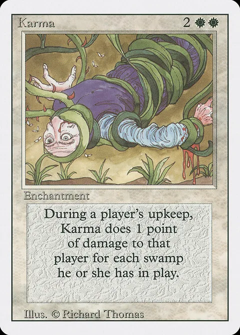 Karma, carte 26 de Revised Edition