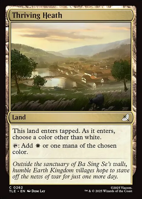 Thriving Heath, card 262 from Avatar: The Last Airbender Eternal
