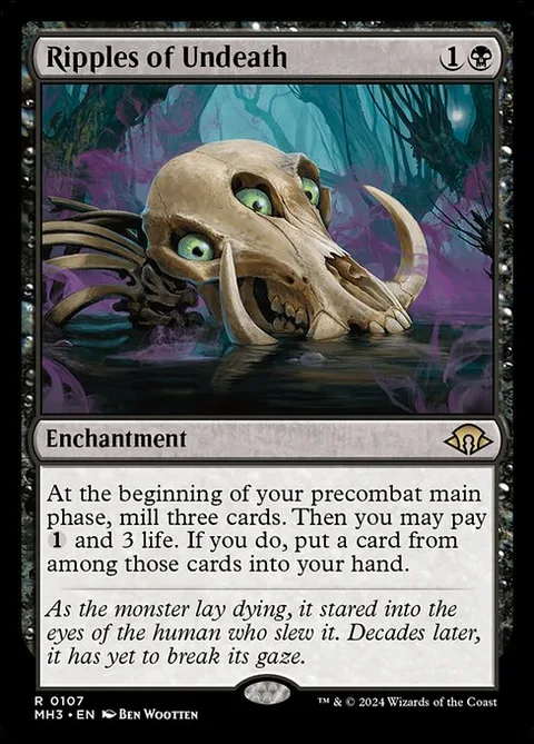 Ripples of Undeath, card 107 from Modern Horizons 3
