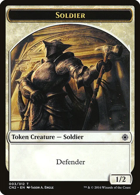 Soldier, carte 3 de Conspiracy: Take the Crown Tokens