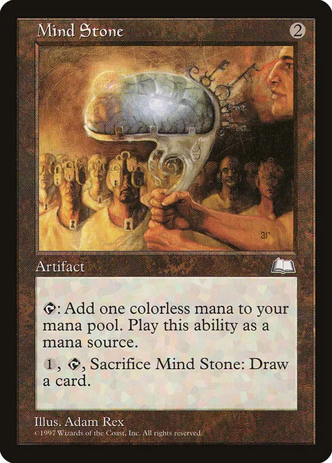 Mind Stone, card 153 from Weatherlight