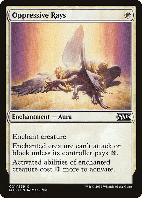 Oppressive Rays, carte 21 de Magic 2015