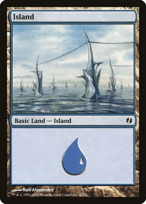 Island, carte 41 de Duel Decks: Venser vs. Koth