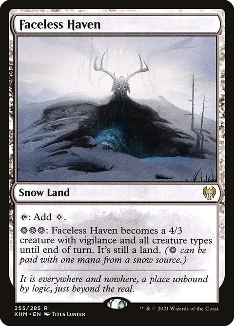 Faceless Haven, carte 255 de Kaldheim