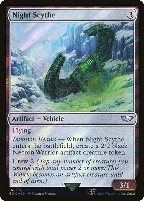 Night Scythe, card 162★ from Warhammer 40,000 Commander
