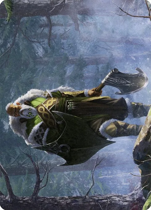 Fynn, the Fangbearer // Fynn, the Fangbearer, card 44 from Kaldheim Art Series
