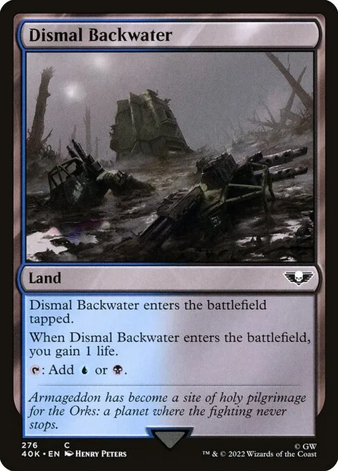 Dismal Backwater, carte 276 de Warhammer 40,000 Commander