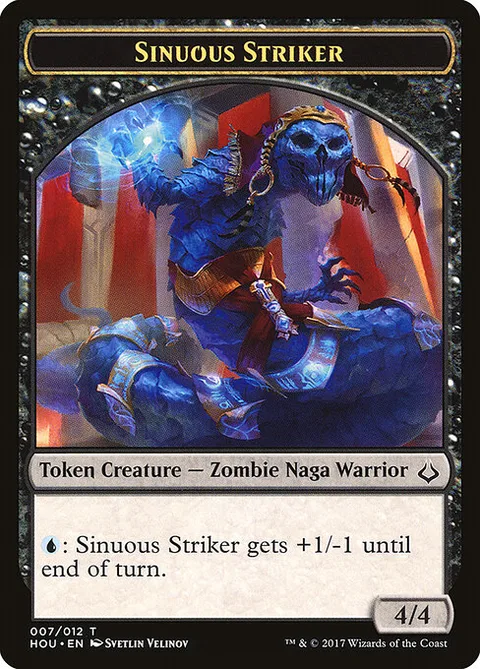 Sinuous Striker, card 7 from Hour of Devastation Tokens