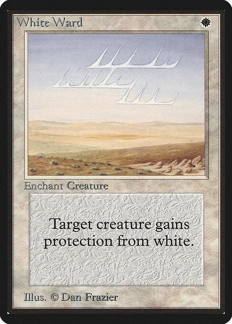 White Ward, carte 45 de Limited Edition Beta