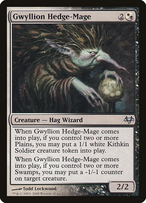 Gwyllion Hedge-Mage, card 89 from Eventide
