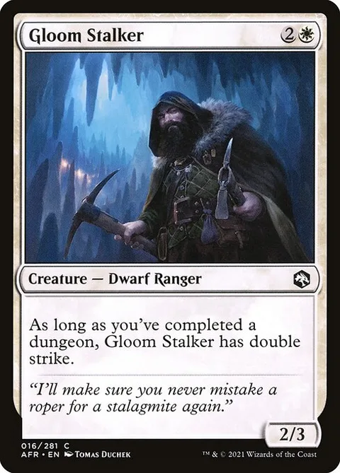 Gloom Stalker, carte 16 de Adventures in the Forgotten Realms