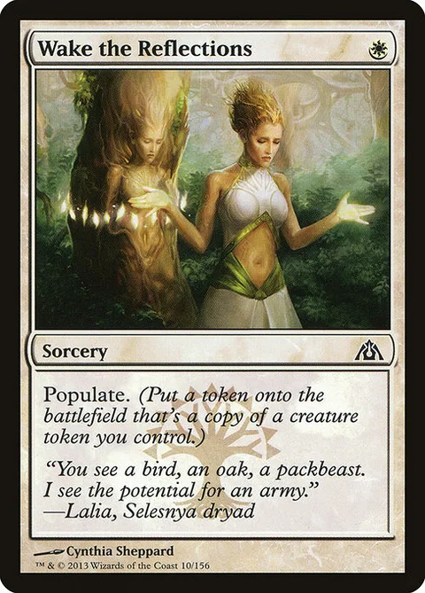 Wake the Reflections, card 10 from Dragon's Maze