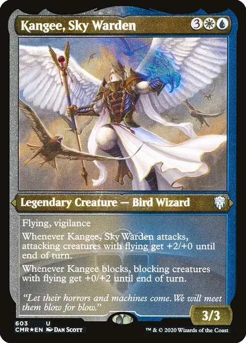 Kangee, Sky Warden, card 603 from Commander Legends