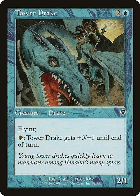 Tower Drake, card 82 from Invasion