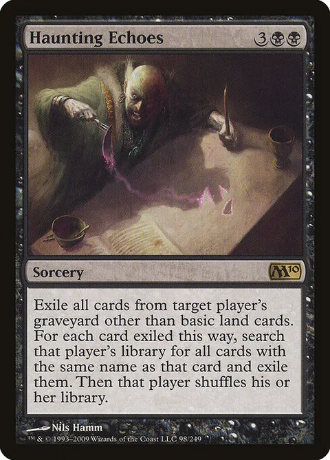 Haunting Echoes, carte 98 de Magic 2010
