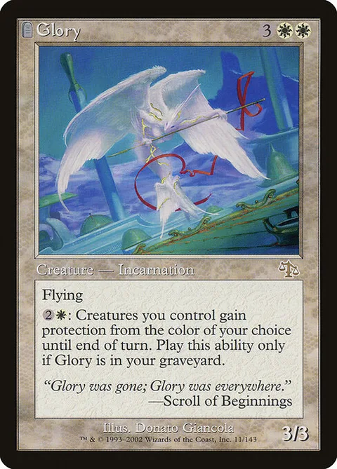 Glory, card 11 from Judgment