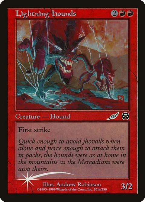 Lightning Hounds, card 2000-1 from Media and Collaboration Promos