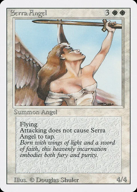 Serra Angel, carte 40 de Revised Edition
