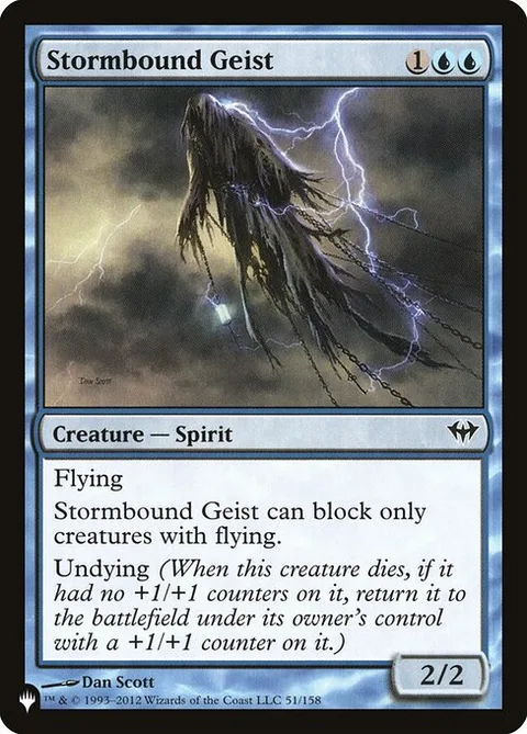 Stormbound Geist, carte DKA-51 de The List