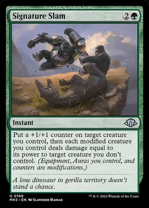 Signature Slam, card 168 from Modern Horizons 3