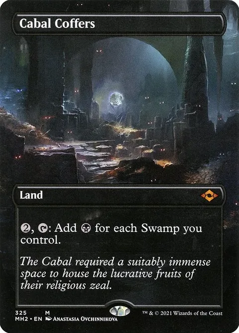 Cabal Coffers, card 325 from Modern Horizons 2