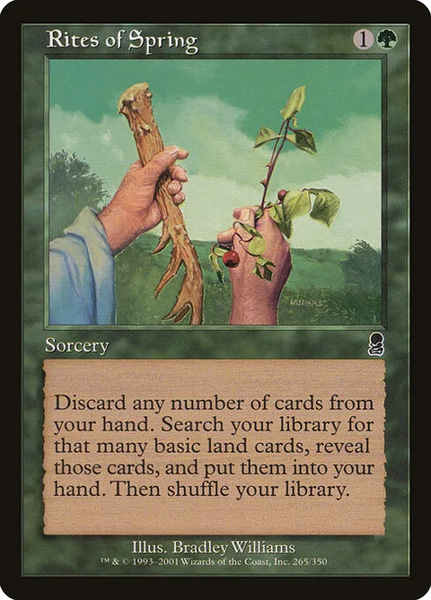 Rites of Spring, carte 265 de Odyssey