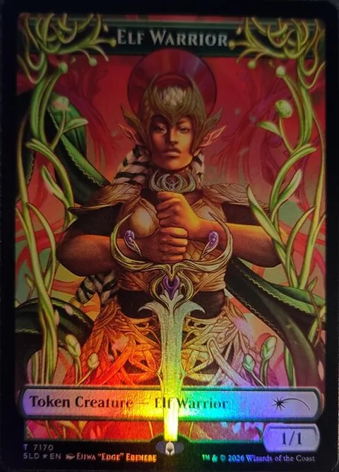 Elf Warrior, card 7170 from Secret Lair Drop