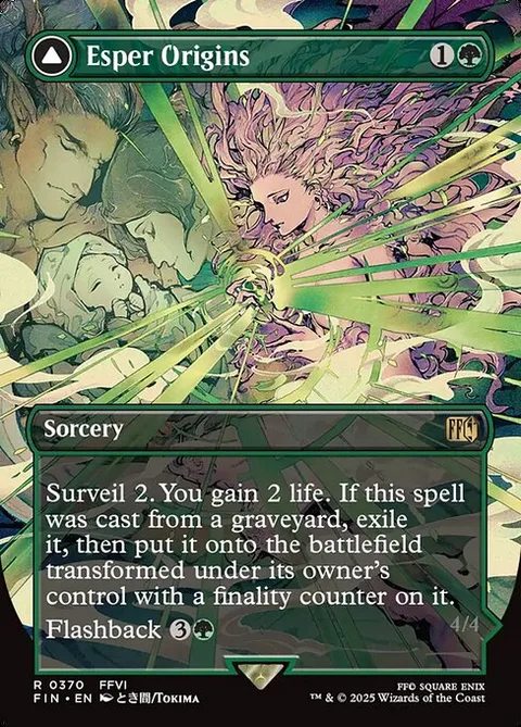 Esper Origins // Summon: Esper Maduin, carte 370 de Final Fantasy