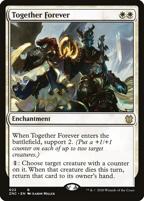 Together Forever, card 22 from Zendikar Rising Commander