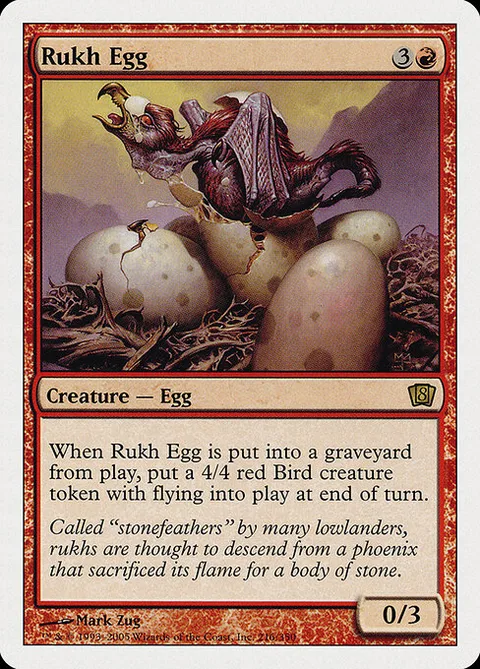 Rukh Egg, card 216 from Eighth Edition