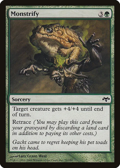 Monstrify, card 70 from Eventide