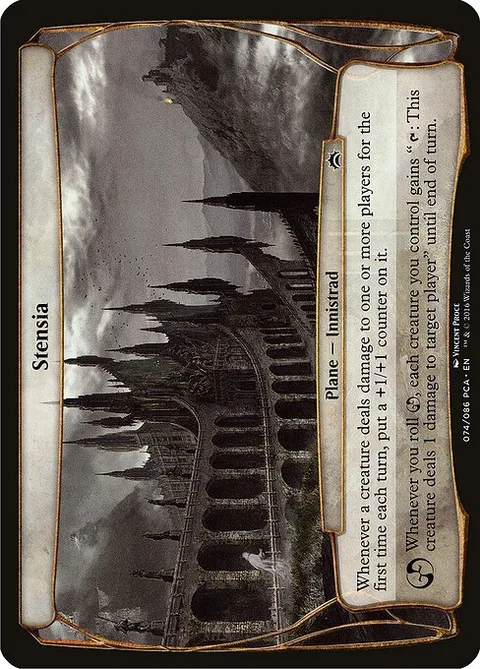 Stensia, card 74 from Planechase Anthology Planes
