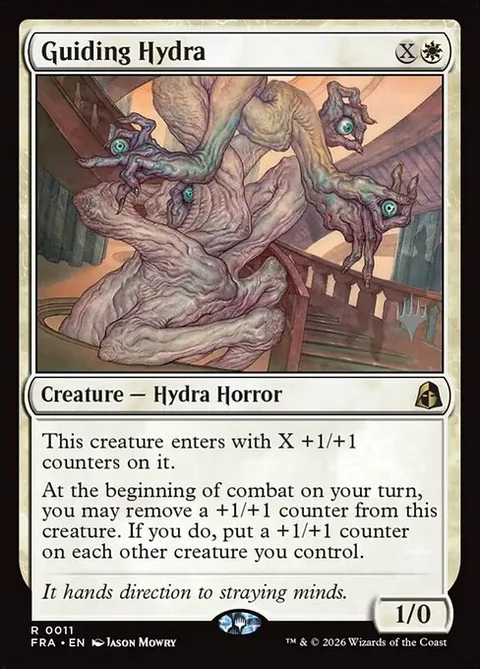 Guiding Hydra, card 11p from Reality Fracture Promos
