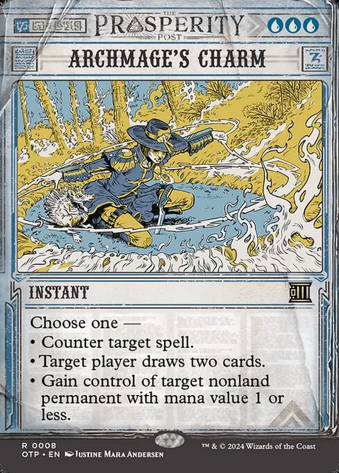 Archmage's Charm, card 8 from Breaking News